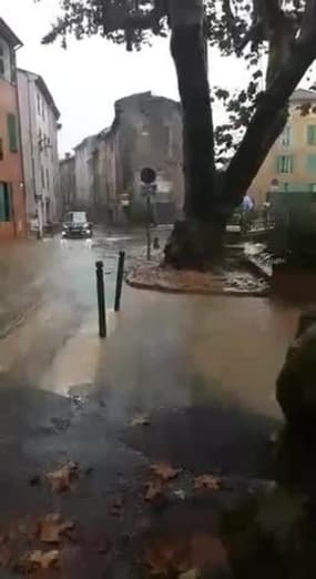 Le Luc (Var) inondé  - Témoins BFMTV