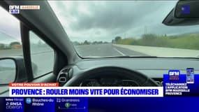 Marseille: rouler moins vite pour économiser de l'essence
