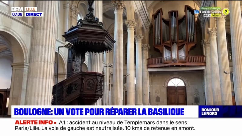 Boulogne-sur-Mer: un vote pour réparer la chaire de la basilique Notre-Dame