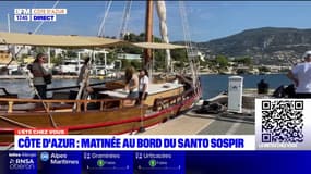 L'été chez vous: matinée à bord du Santo Sospir