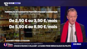 Carrefour lance une assurance en cas "de perte soudaine de pouvoir d’achat"
