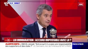 Loi immigration: "Autant on doit expulser les étrangers délinquants, autant on doit intégrer l'étranger qui travaille" assure Gérald Darmanin