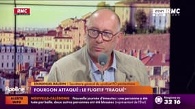 Emmanuel Baudin, secrétaire général FO Pénitentiaire, donne des nouvelles des trois agents pénitentiaires blessés