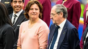 Roxana Maracineanu et Noël Le Graët