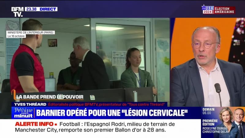 Barnier opéré pour une 