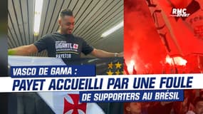 Payet accueilli par une foule de supporters de Vasco de Gama