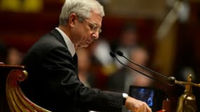 Le président de l'Assemblée nationale Claude Bartolone, le 17 novembre 2015 à Paris