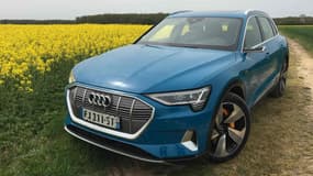 Audi lance ce printemps sa première voiture électrique, l'e-tron, un grand SUV familial. Trois autres modèles arriveront d'ici l'an prochain: une berline électrique, la GT, un concept de taille moyenne, le Q4, et un SUV coupé.