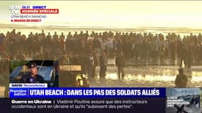 "C'est toujours autant d'émotions": David, qui participe aux reconstitutions du Débarquement, témoigne