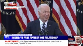 Joe Biden: "Ça a été une présidence extraordinaire et historique"