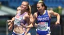 La Française Agathe Guillemot lors des séries du 1500m aux championnats d'Europe d'athlétisme à Rome, le 7 juin 2024