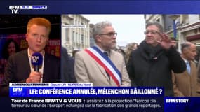 Annulation de la conférence de LFI par l'université de Lille: "Tous les démocrates devraient protester contre cette censure avec nous", estime Adrien Quatennens (LFI)