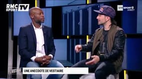 Vestiaire - Le jour où Zidane a refusé de se prendre un petit pont mais a tenté d'en mettre à Sean Garnier ! 