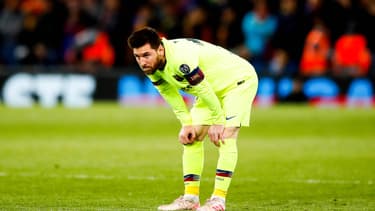 Lionel Messi lors de Liverpool-Barça, le 7 mai 2019, en demi-finale retour de Ligue des champions