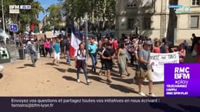 Mobilisation anti-pass: à Lyon, plus de 2000 manifestants ont été recensés, un chiffre en baisse