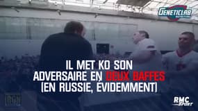Il met KO son adversaire en deux baffes (en Russie, évidemment)