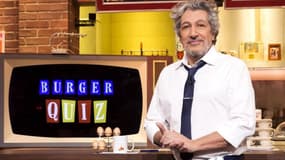Alain Chabat dans le "Burger Quiz" sur TF1.