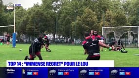 Rugby: un "immense regret" pour le LOU