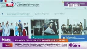 Formation CPF : 10 % de reste à charge pour les salariés