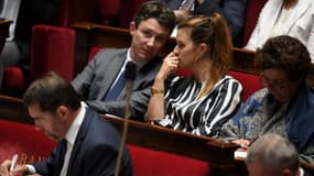 Benjamin Griveaux et Marlène Schiappa à l'Assemblée le 2 octobre 2018.