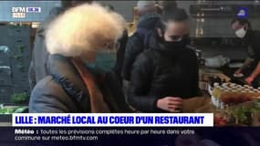 Confinement : à Lille, le chef Florent Ladeyn transforme son restaurant en marché pour aider les producteurs locaux
