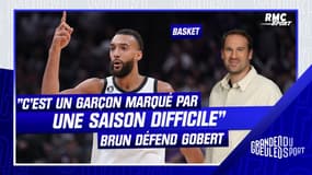 Basket : "C'est un garçon marqué par une saison difficile", Brun défend le choix de Rudy Gobert 