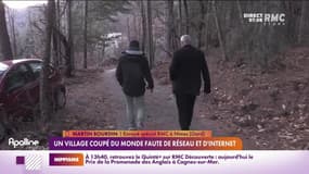 RMC chez vous : Un village coupé du monde faute de réseau et d'Internet - 13/12
