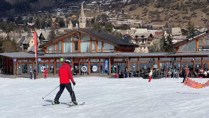 Une station de ski dans les Alpes du Sud (illustration).