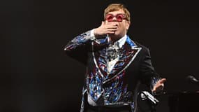 Elton John en concert à Paris, à la Paris Défense Arena, le 11 juin 2022