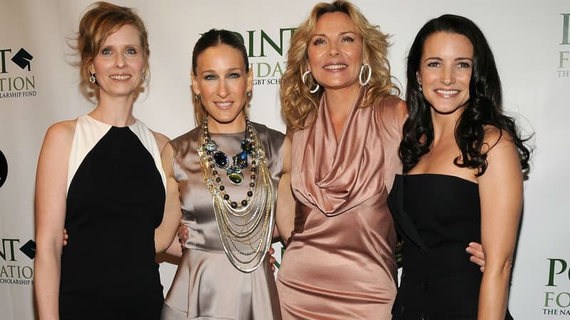 Cynthia Nixon, Sarah Jessica Parker, Kim Cattrall et Kristin Davis à New York en 2009.