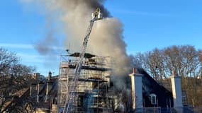 Un incendie s'est déclaré ce mardi 8 février 2022 dans une villa du 6e arrondissement de Lyon.