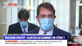 Christophe Castaner n'est pas cas contact et précise qu'Emmanuel Macron "travaillait sans difficulté jusqu'à tard hier soir"