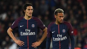 Edinson Cavani et Neymar (PSG)
