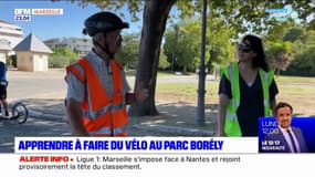 Marseille: apprendre à faire du vélo au parc Borély
