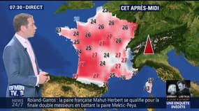 La météo pour ce vendredi 8 juin 2018