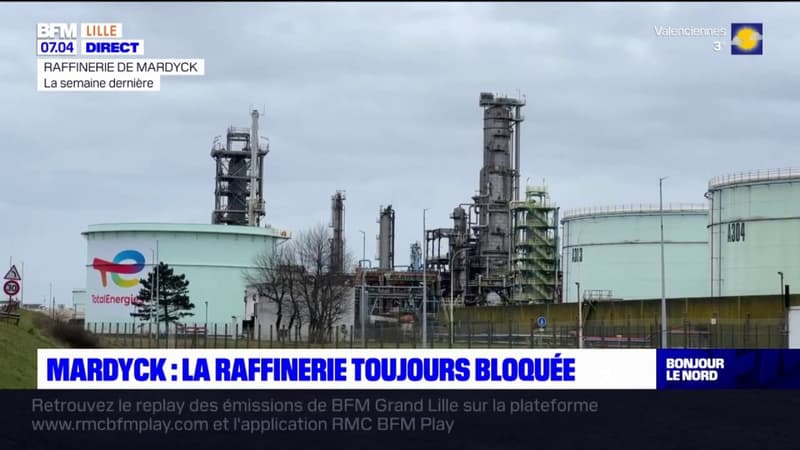 Nord: la raffinerie de Mardyck toujours bloquée