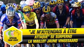 Tour de France (E13) : "Je m'attendais à être attaqué", le Maillot Jaune Vingegaard presque déçu 