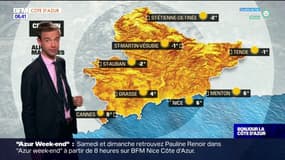 Météo Nice Côte d'Azur quelques gelées ce jeudi matin mais du soleil