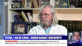 Covid, 1 an de crise: Didier Raoult sur BFMTV - 16/04