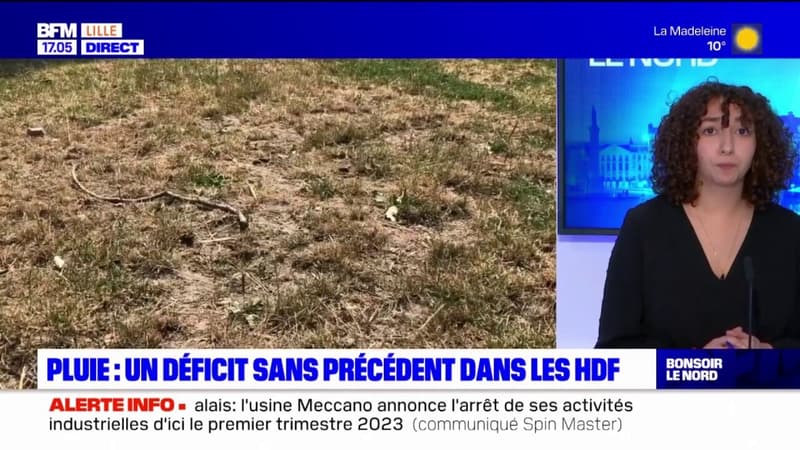Hauts-de-France: un déficit de pluie sans précédent
