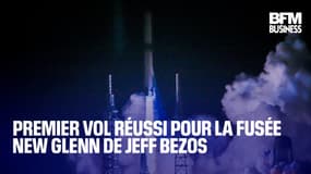  Premier vol réussi pour la fusée New Glenn de Jeff Bezos 