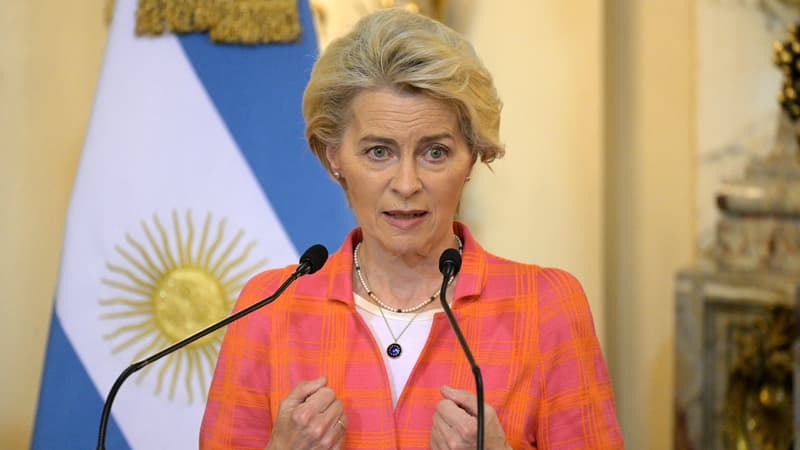 Ursula von der Leyen plaide pour un accord entre l'UE et le Mercosur 