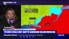 Guerre en Ukraine: 70.000 civils ont quitté Kherson selon Moscou