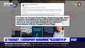 Le Touquet-Paris-Plage: le roi Charles III a autorisé l'aéroport à prendre le nom d'Elizabeth II