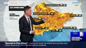 Météo Nice: un temps sec attendu ce lundi, 28 °C à Nice