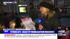 Retraites: opération tractage pour les syndicats qui espèrent une mobilisation massive