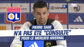 OL : "Je ne suis pas quelqu'un du futur", Sage n'a pas été consulté sur le mercato hivernal