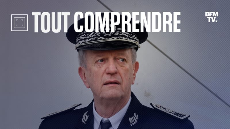 Frédéric Veaux, directeur général de la police nationale, le 31 mars 2023