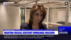 La Présidente (LR) de la métropole Aix-Marseille Provence et du département des Bouches-du-Rhône soutient Emmanuel Macron