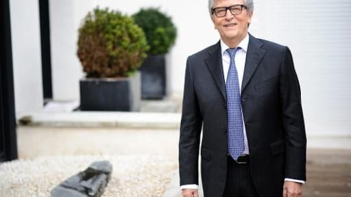 Le sénateur du Tarn-et-Garonne, Yvon Collin (Rassemblement démocratique et social européen, RDSE) à Montauban le 3 mars 2015